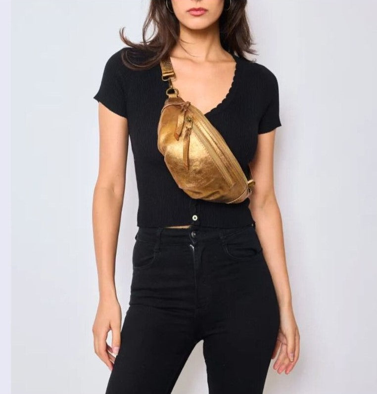 Sacs banane et sacoches dorées | BananeChic.fr