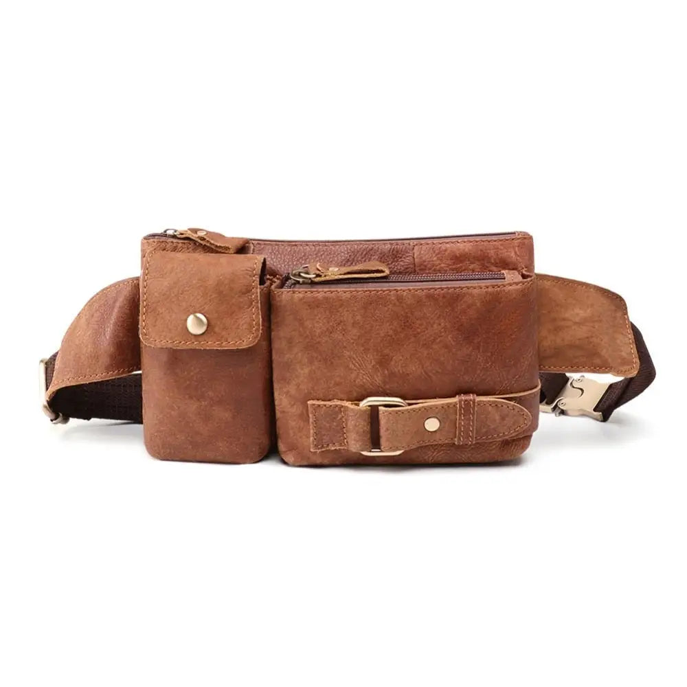 Sacoche banane homme cuir aventure - Banane - Banane Chic ™