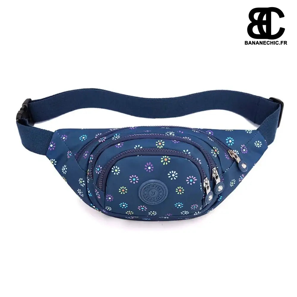 Sacoche Banane Imprimé Rétro Rose - Etoile - banane - Banane