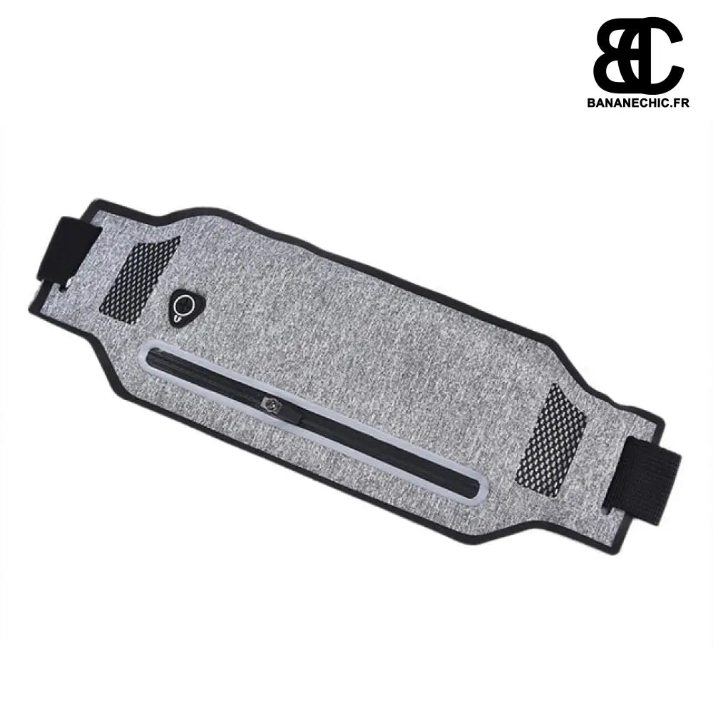 Sacoche banane légère et discrète sport - Noir - Banane -