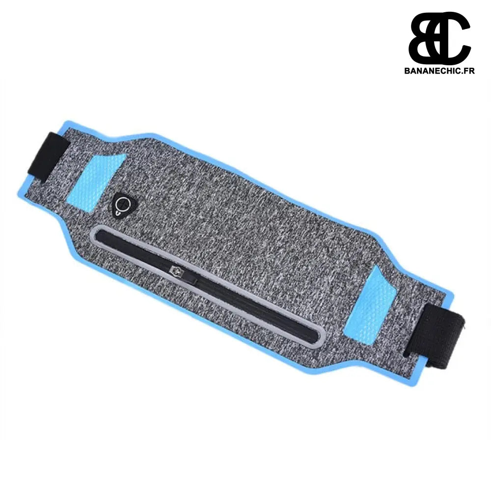 Sacoche banane légère et discrète sport - Bleu - Banane -