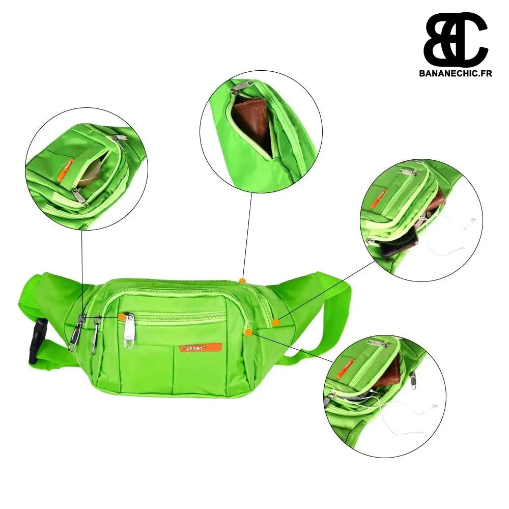 Sacoche banane sport intense couleurs - Banane - Banane Chic