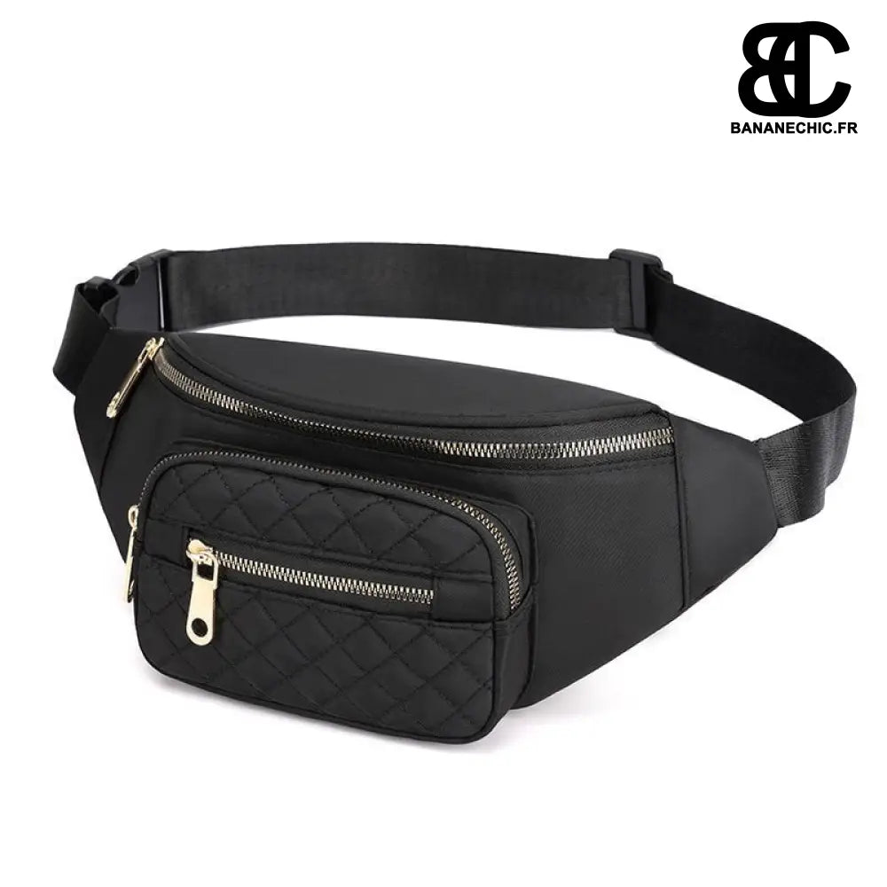 Sacoche banane sportwear étanche - Noir - banane - Banane