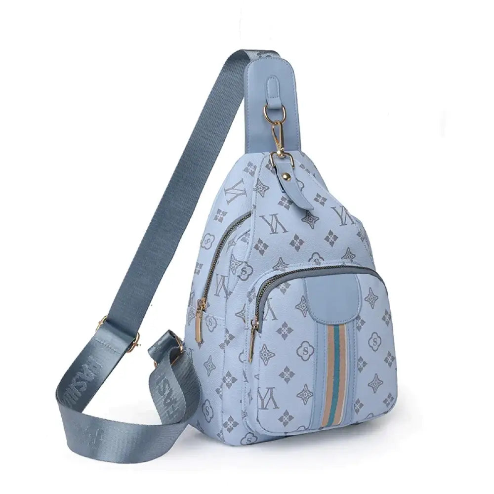Sacoche bandoulière bleu chic - Bleu - banane - Banane Chic