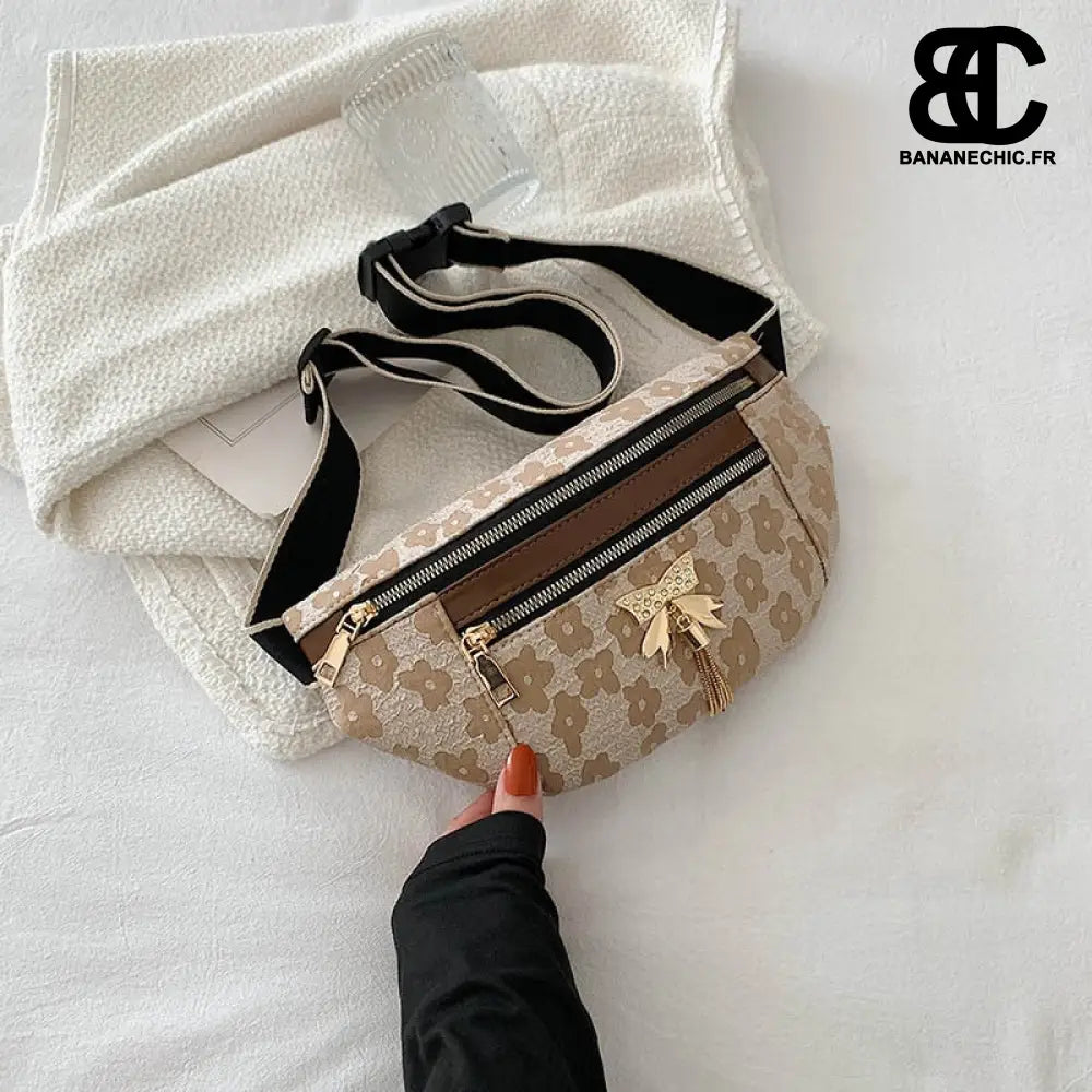 Sacoche papillon chic banane - Brown - banane - Banane Chic