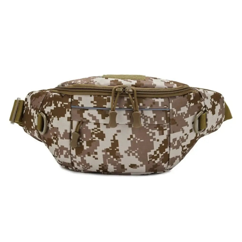 Sacoche tactique chasse militaire - Desert - banane - Banane