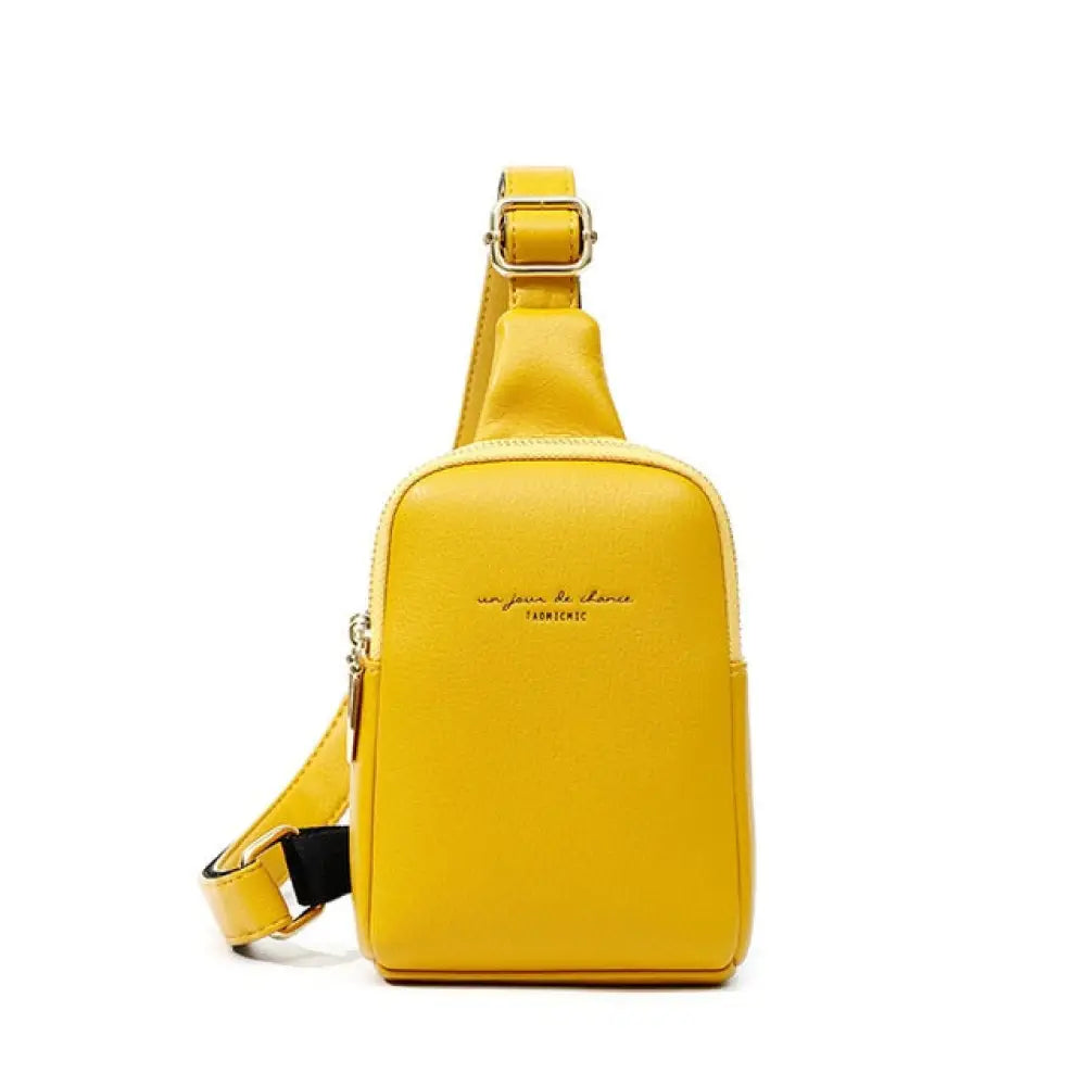 Sacoches banane cuir - Jaune - Banane - Banane Chic ™