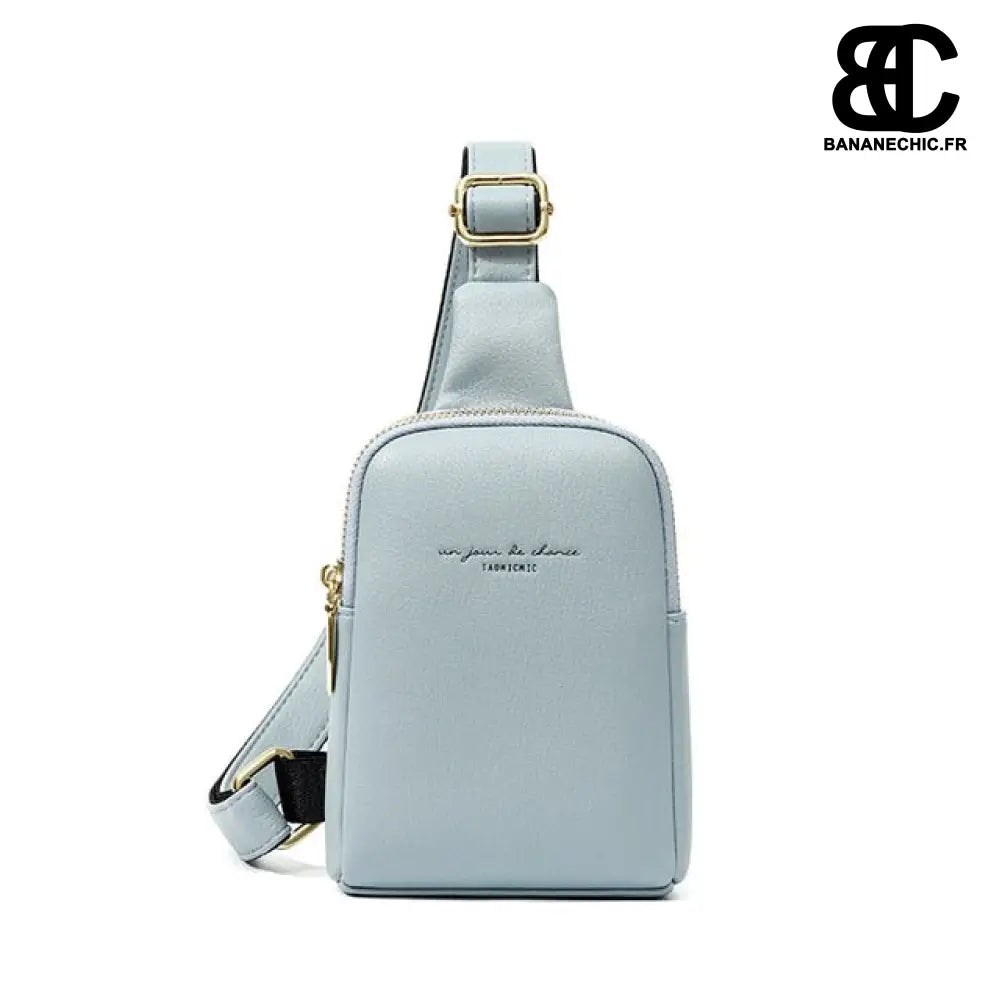 Sacoches banane cuir - Bleu - Banane - Banane Chic ™