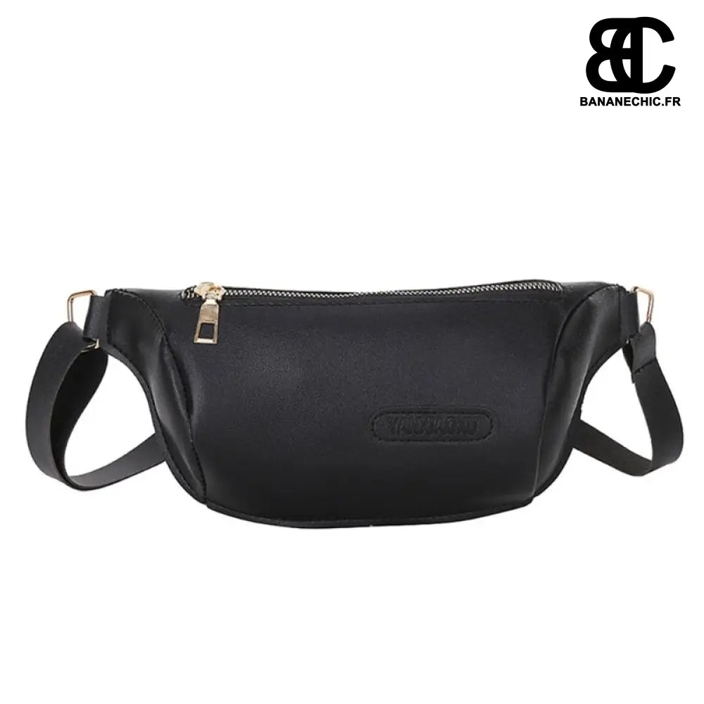 Sacoches Banane Femme - Accessoire Mode - Noir - Banane -