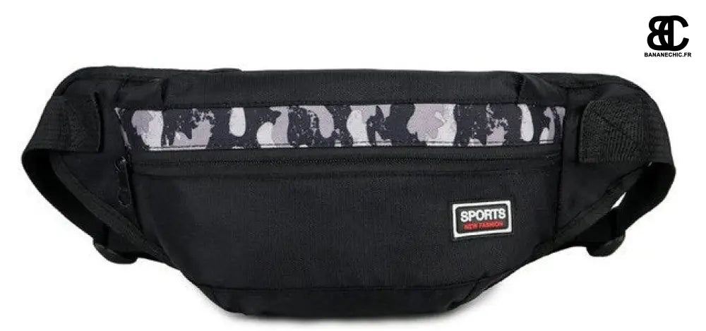 Sacoches banane homme fitness - Noir - Banane - Banane Chic