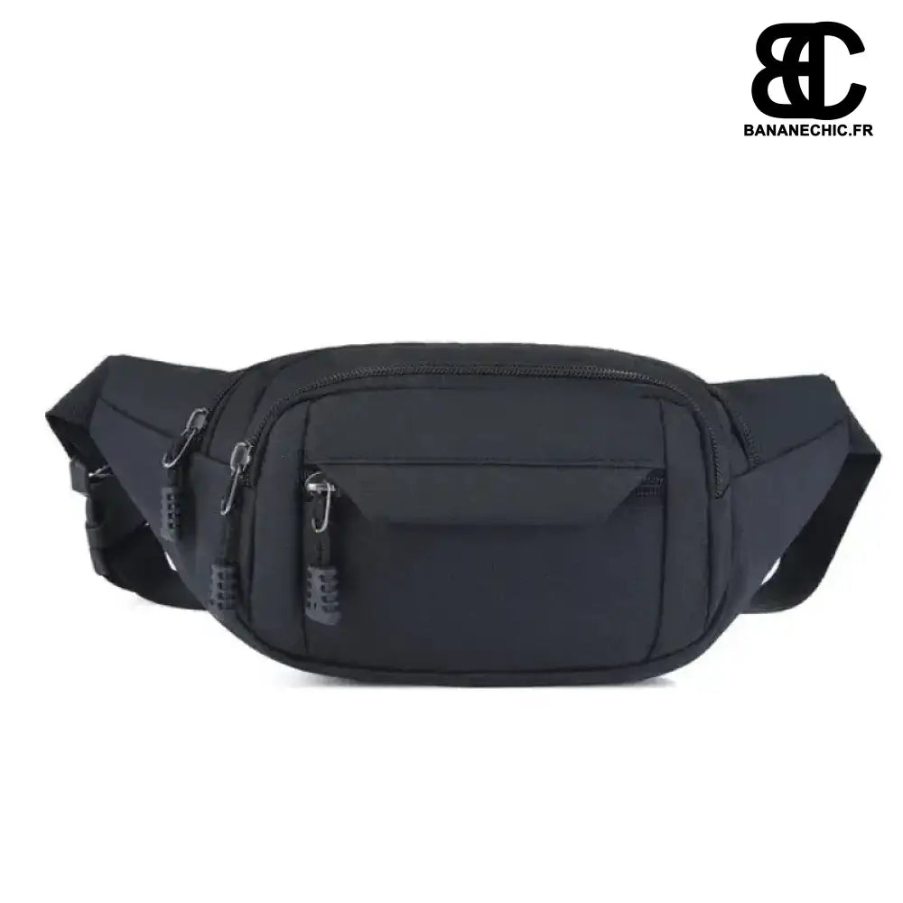 Sacoches banane noires - 4 - Sac Banane - Banane Chic ™