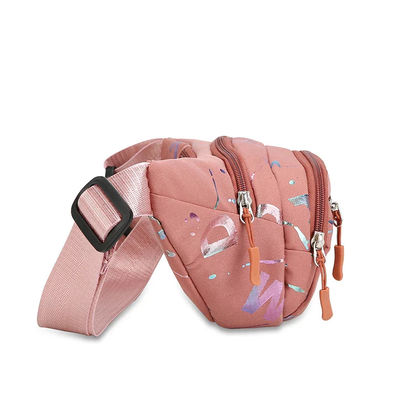 Sac Ceinture / Sac Banane rose chic 2025 - style urbain tendance