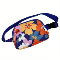 Sac Ceinture en toile imprimée Été – style urbain tendance