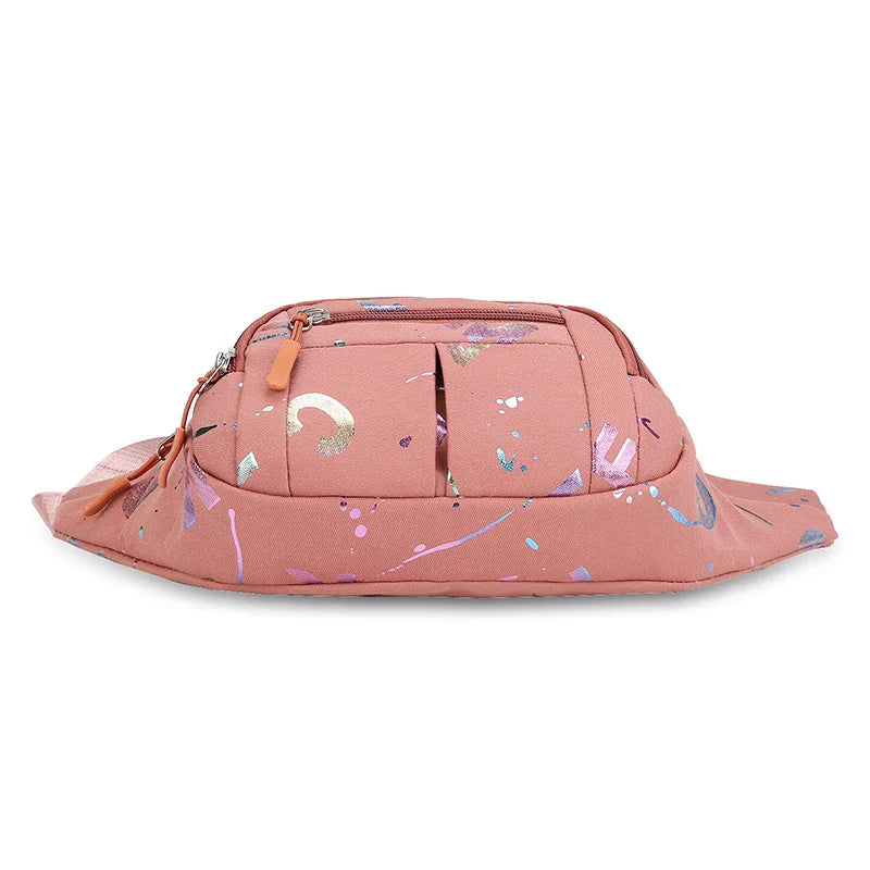 Sac Ceinture / Sac Banane rose chic 2025 - style urbain tendance