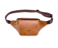 Sac Banane Homme Luxe Marron – Style Urbain Tendance