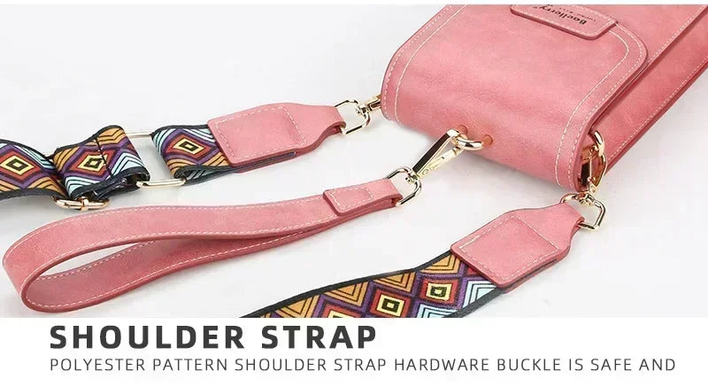 Sacoche Bandoulière Rose Tendance – Look Urbain