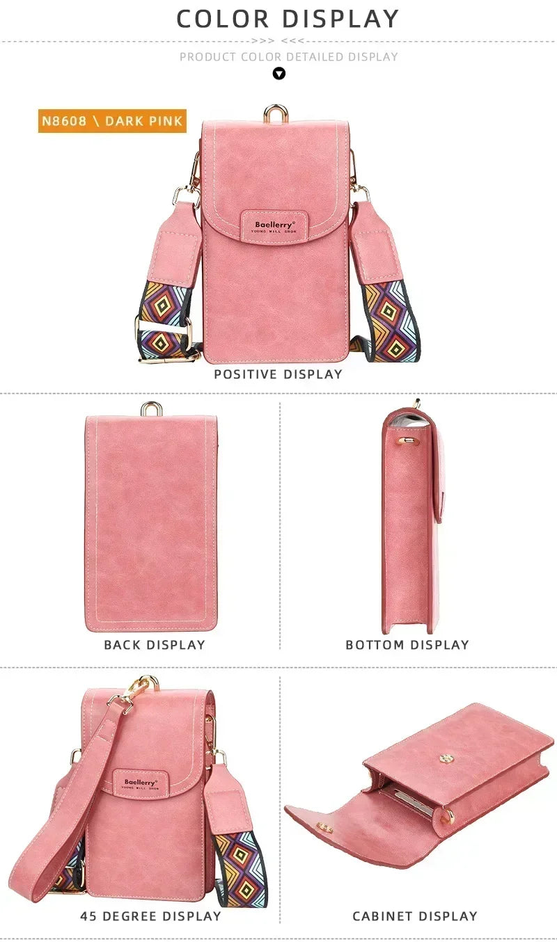 Sacoche Bandoulière Rose Tendance – Look Urbain