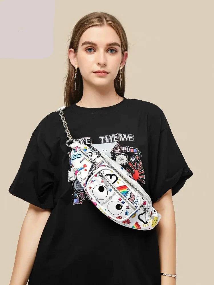 Sacoche bandoulière femme tendance et fun pour un look urbain