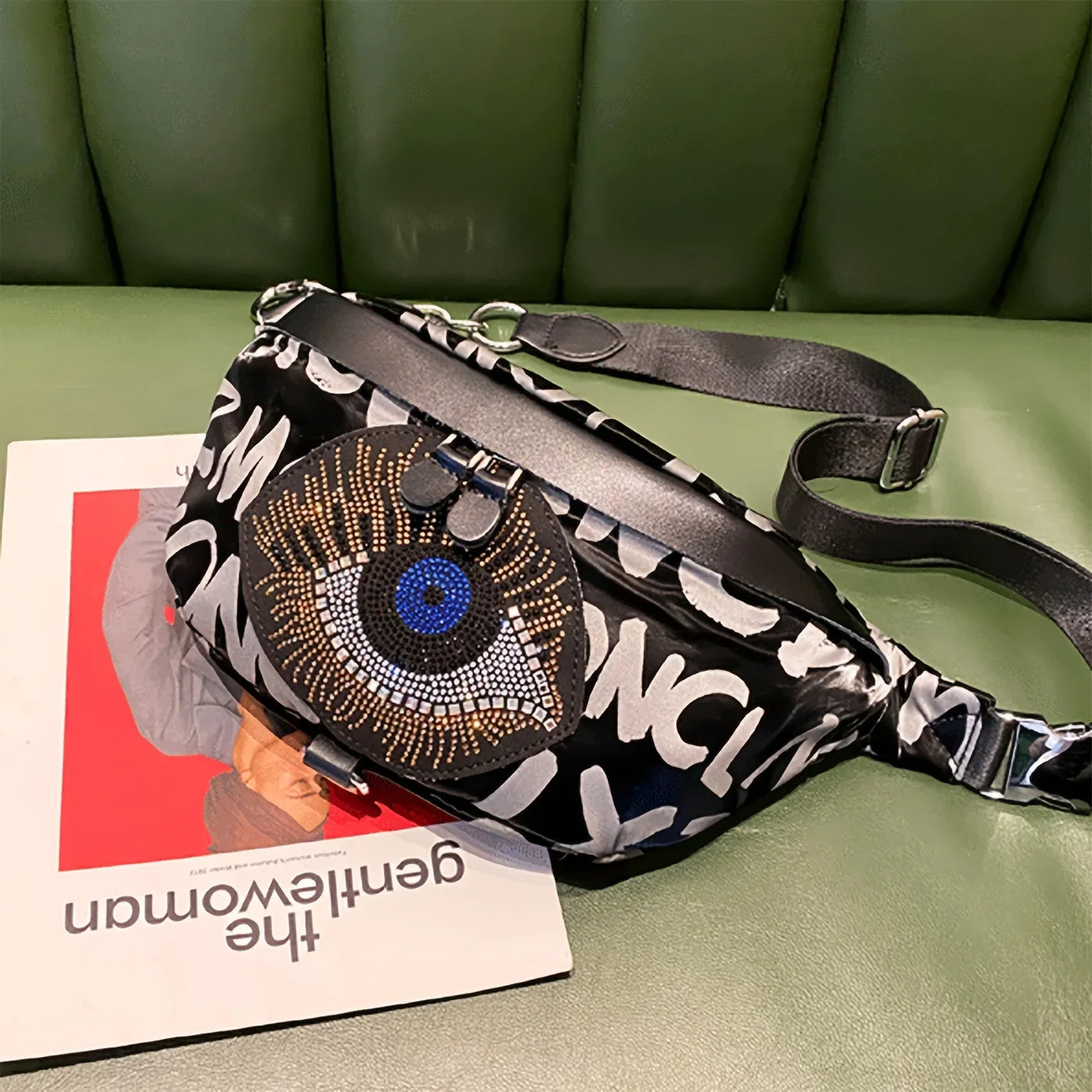 Sacoche bandoulière ethnique femme urbaine tendance et polyvalente