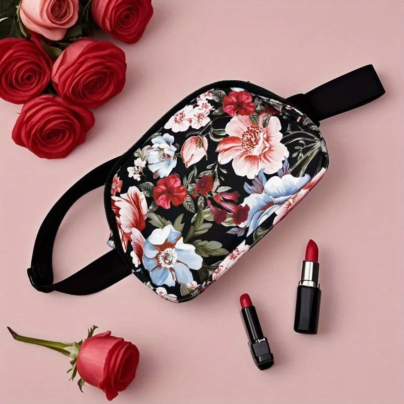 Sac Ceinture en toile imprimée Été – style urbain tendance