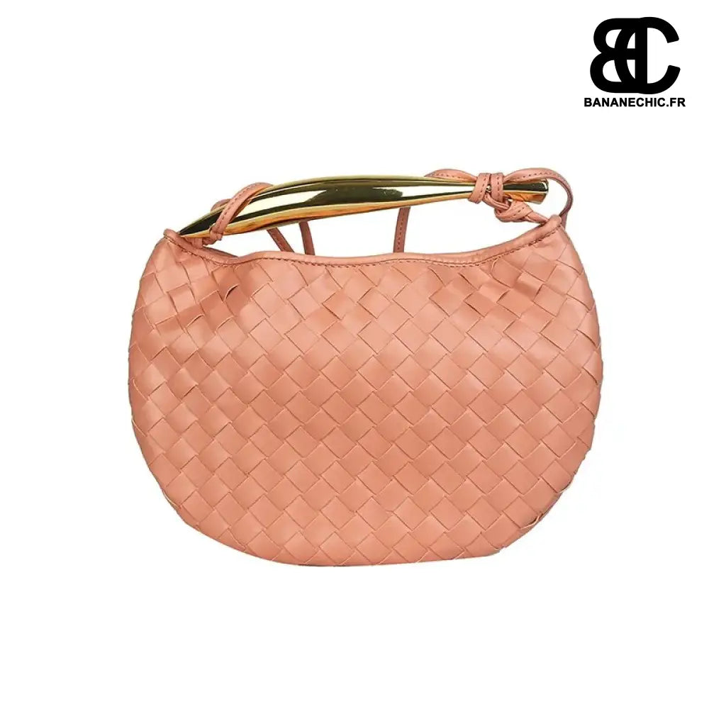 Banane bandoulière dorée élégante - Rose - banane - Banane