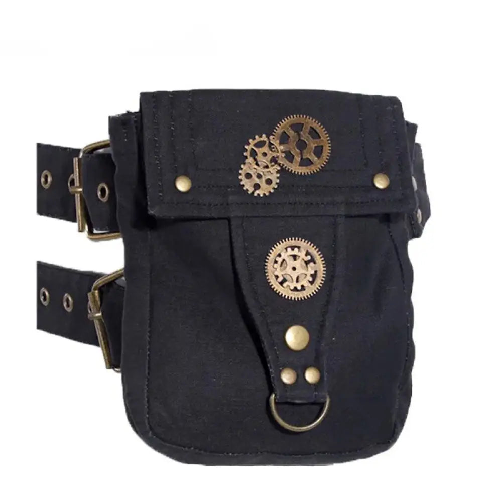 Banane femme vintage toile - Noir - banane - Banane Chic ™