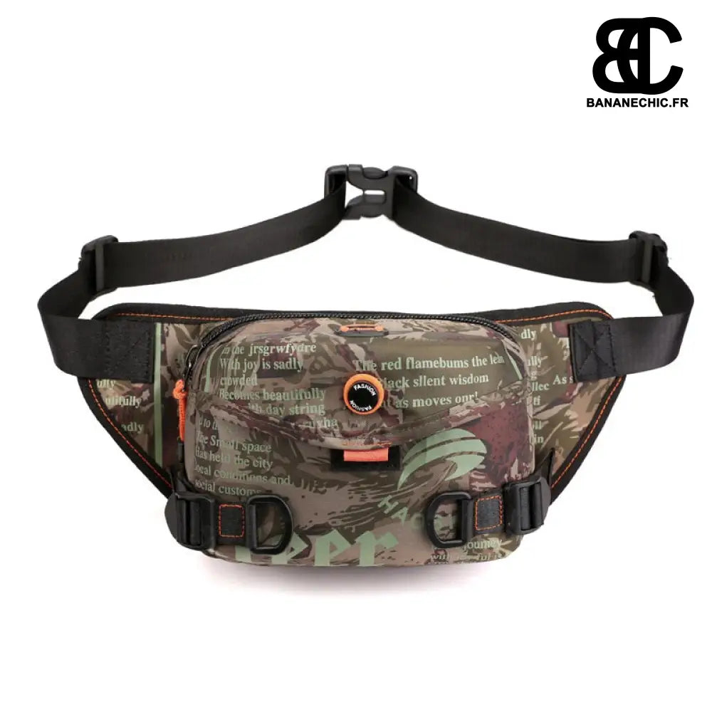 Banane homme pratique et tendance - Kaki - Banane