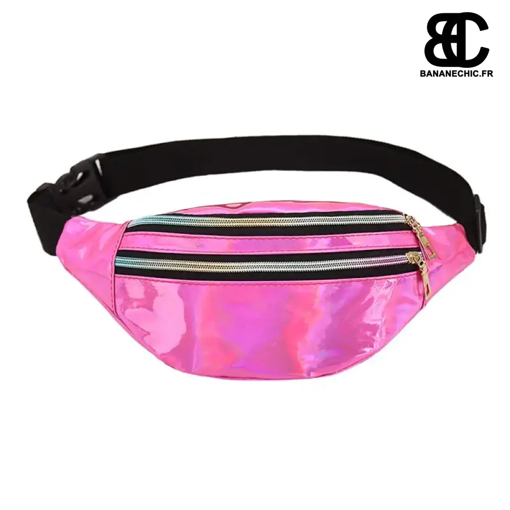 Banane Réfléchissante Sac - Fushia - Sac Banane - Banane