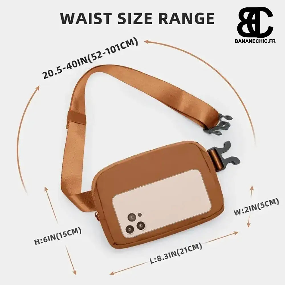 Ceinture Banane Unisexe Sacoches Hip-Hop - Sac Banane -