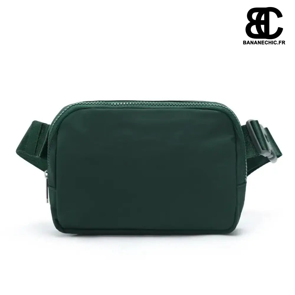 Ceinture Banane Unisexe Sacoches Hip-Hop - Vert foncé - Sac