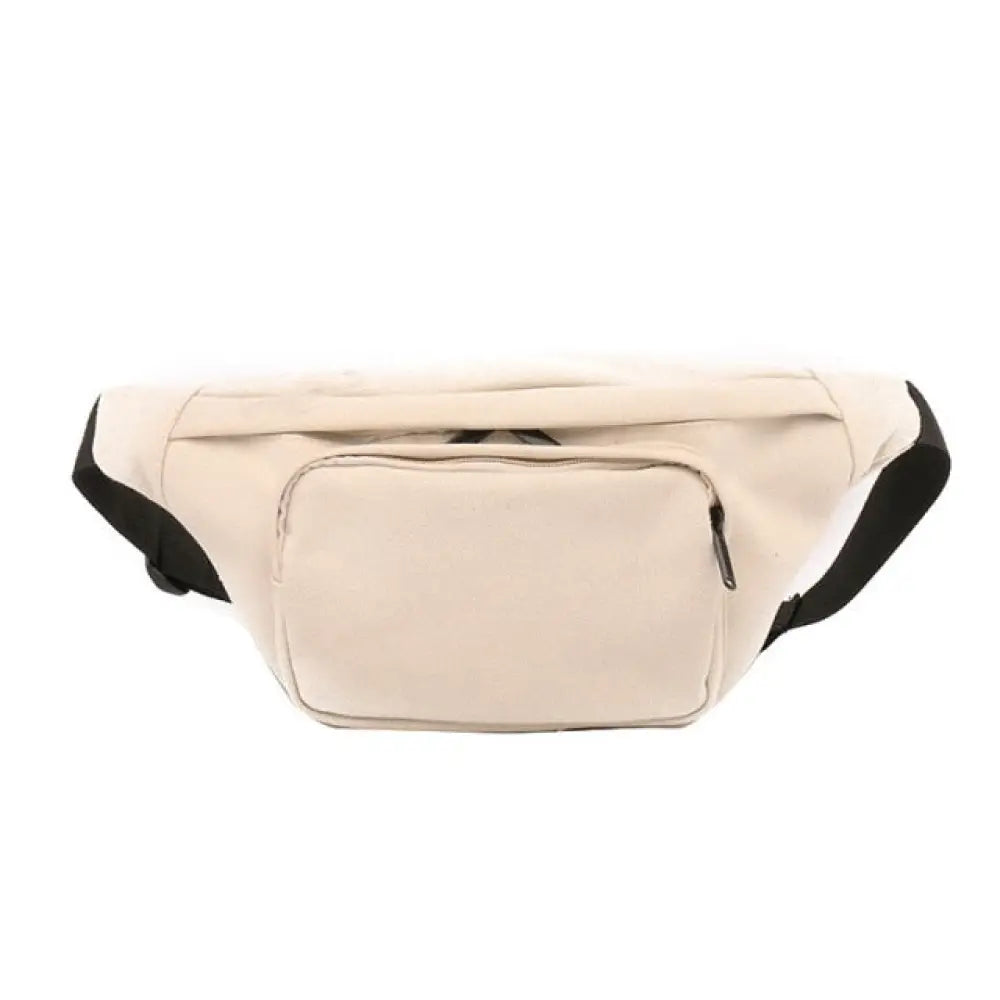 Sac banane ado tissu - Blanc - Banane - Banane Chic ™