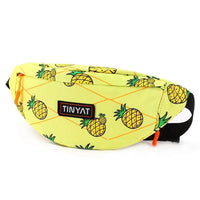 Sac banane ananas jaune fantaisie