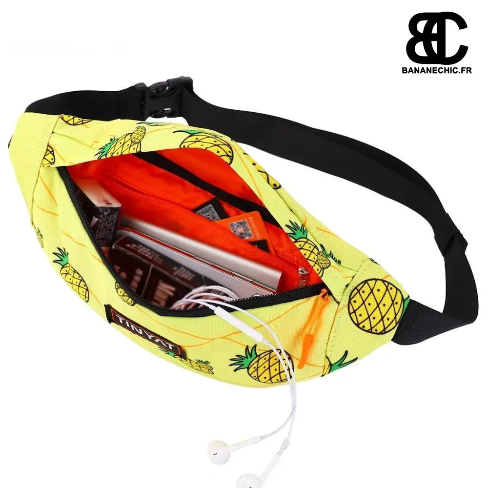 Sac banane ananas jaune fantaisie - Banane - Banane Chic ™