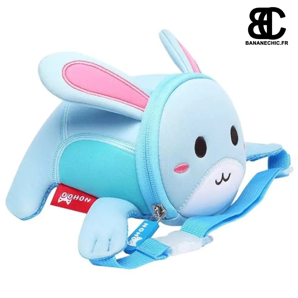 Sac banane animaux enfant - Lapin Bleu - Banane - Banane