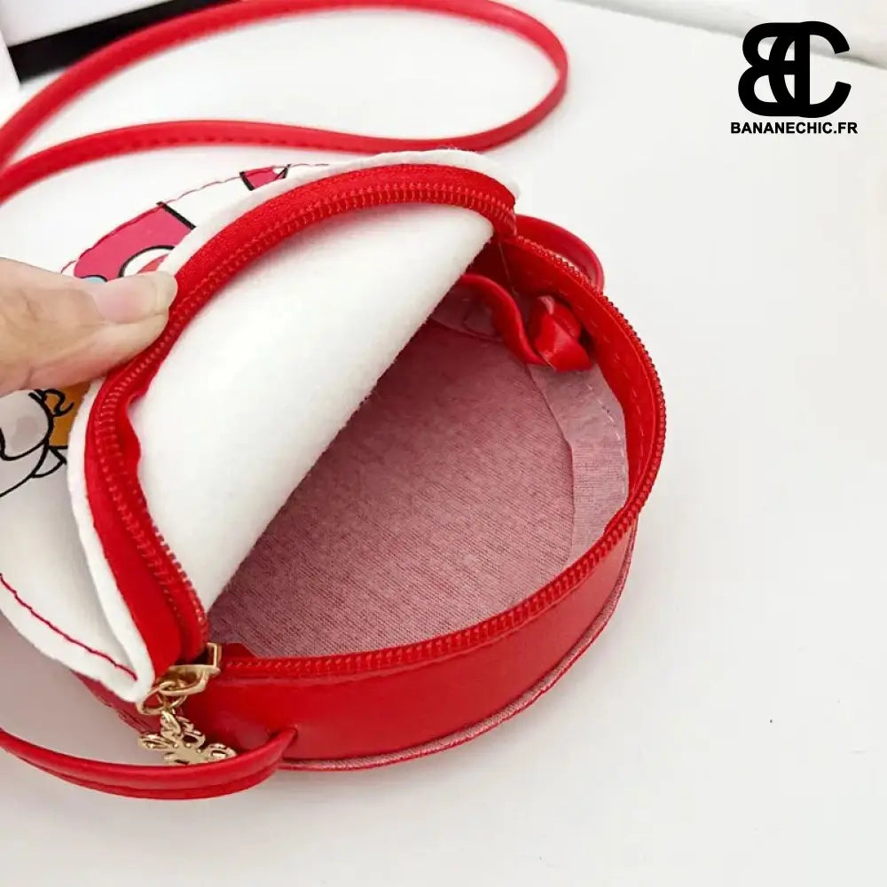 Sac Banane Bandoulière Rond Minnie Rose - banane - Banane