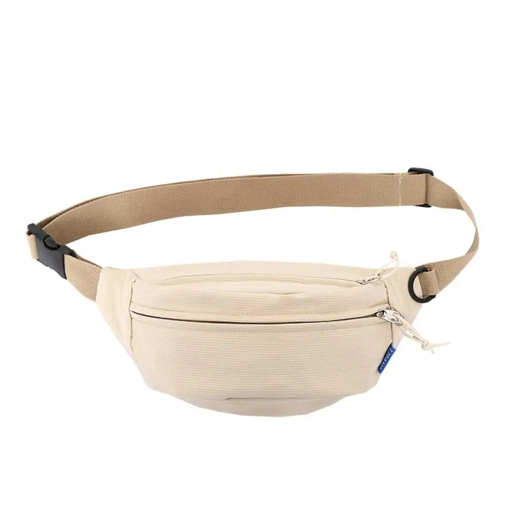 Sac Banane Beige Cuir Mode - Sac Banane - Banane Chic ™