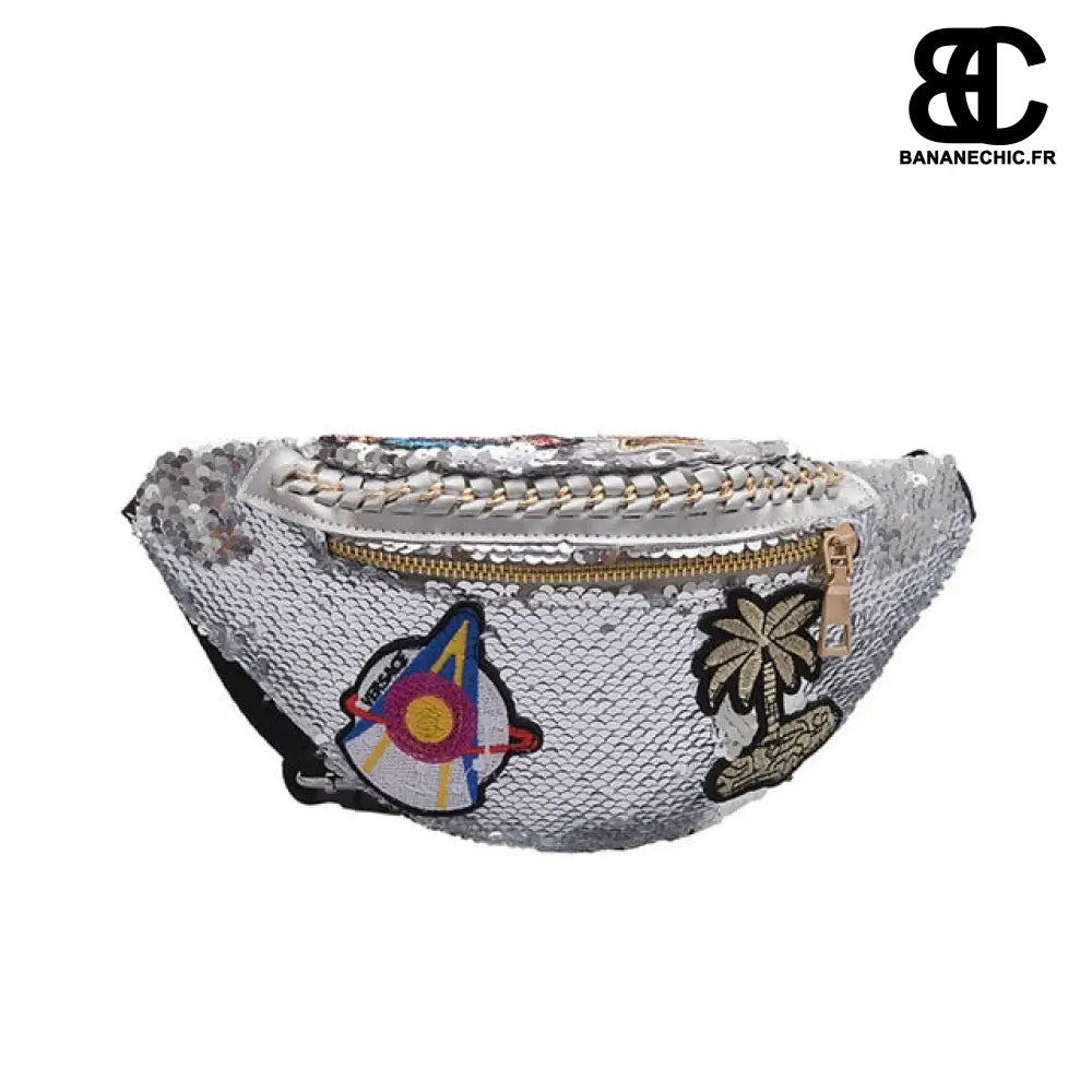 Sac banane beige grand - Blanc - Banane - Banane Chic ™