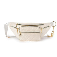 Sac banane blanc femme
