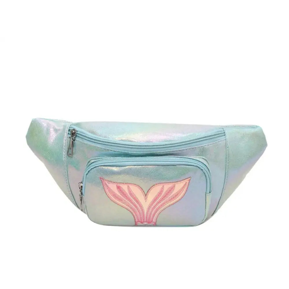 Sac banane bleu brillant sirène - banane - Banane Chic ™