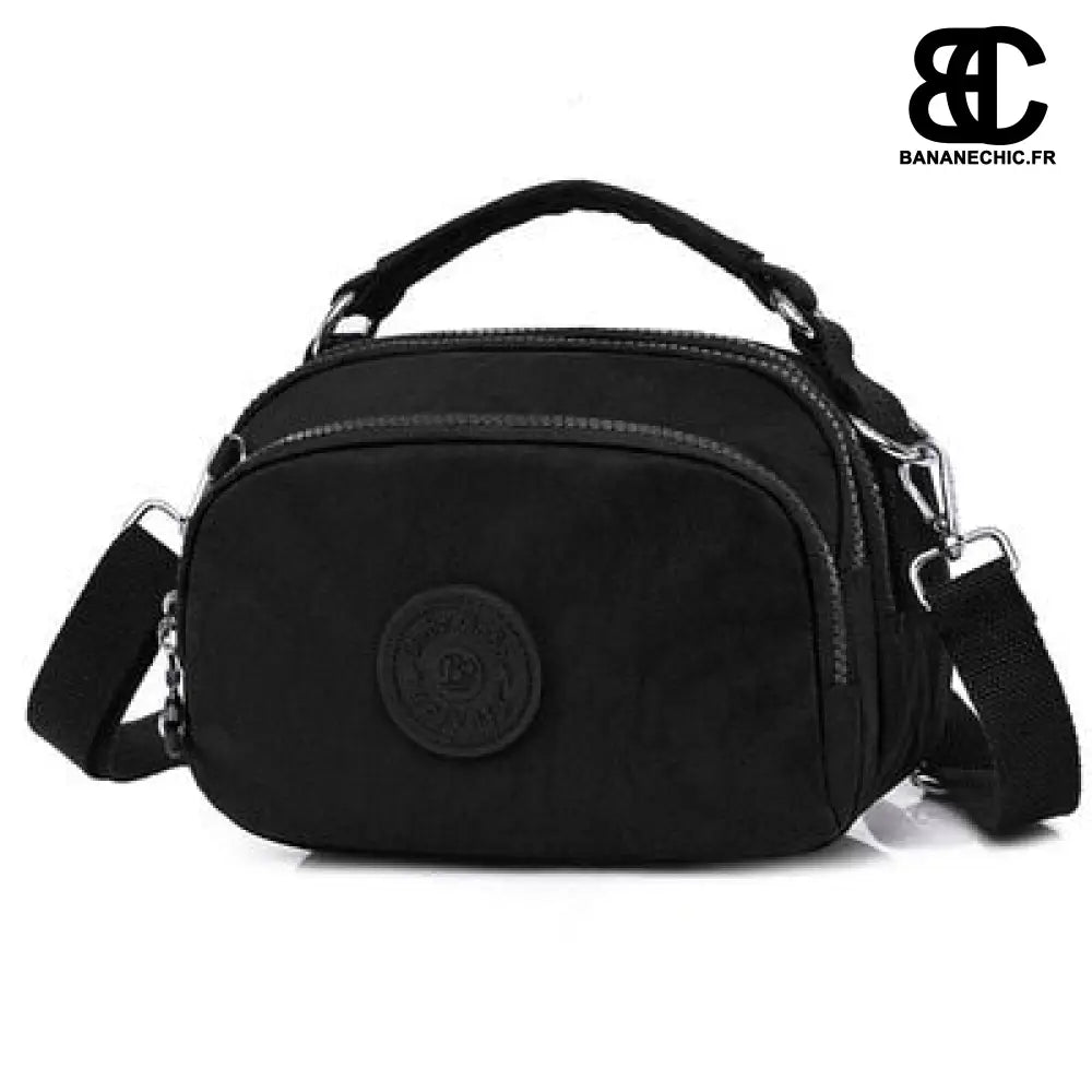 Sac banane bleu souris femme - Noir - Banane - Banane Chic ™