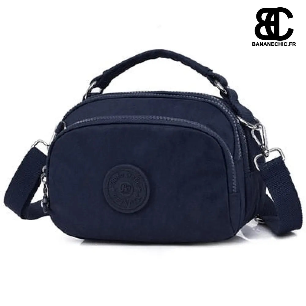 Sac banane bleu souris femme - Bleu foncé - Banane - Banane