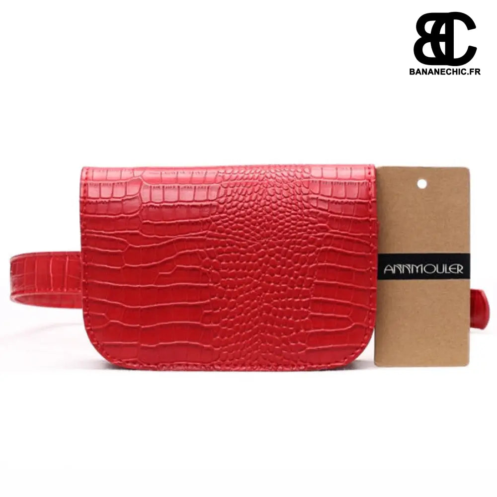 Sac banane bleu trendy - Rouge - Banane - Banane Chic ™