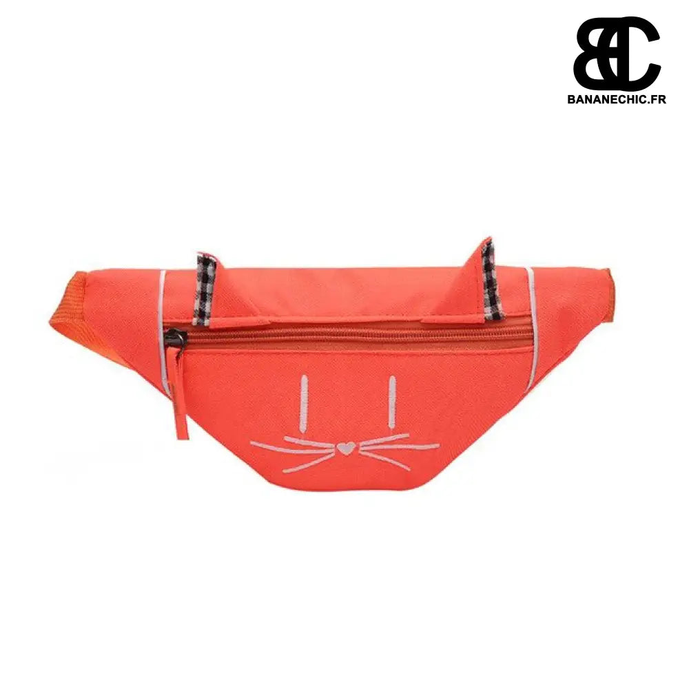 Sac banane chaton pour enfant - Orange - Banane - Banane