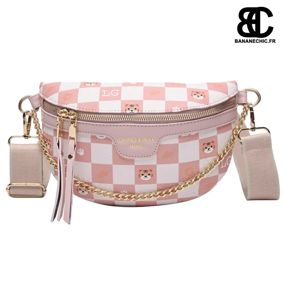 Sac banane chic avec emoji - Pink - Banane - Banane Chic ™