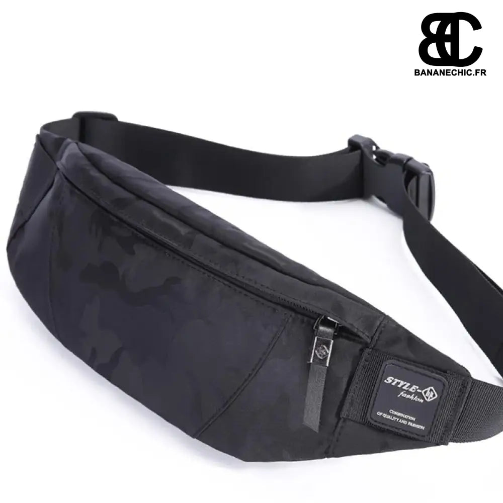 Sac banane chic - Camouflage noir - Banane - Banane Chic ™