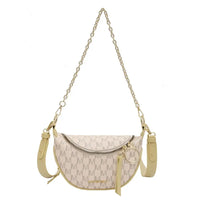 Sac banane chic cuir imprimé femmes