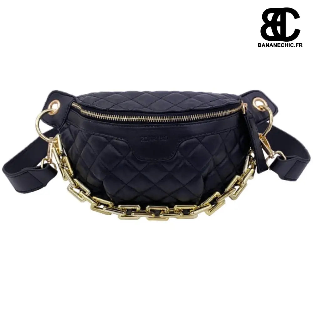 Sac banane chic femme - Noir - Banane - Banane Chic ™