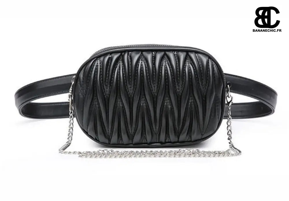 Sac banane chic pour femme - Noir - Banane - Banane Chic ™