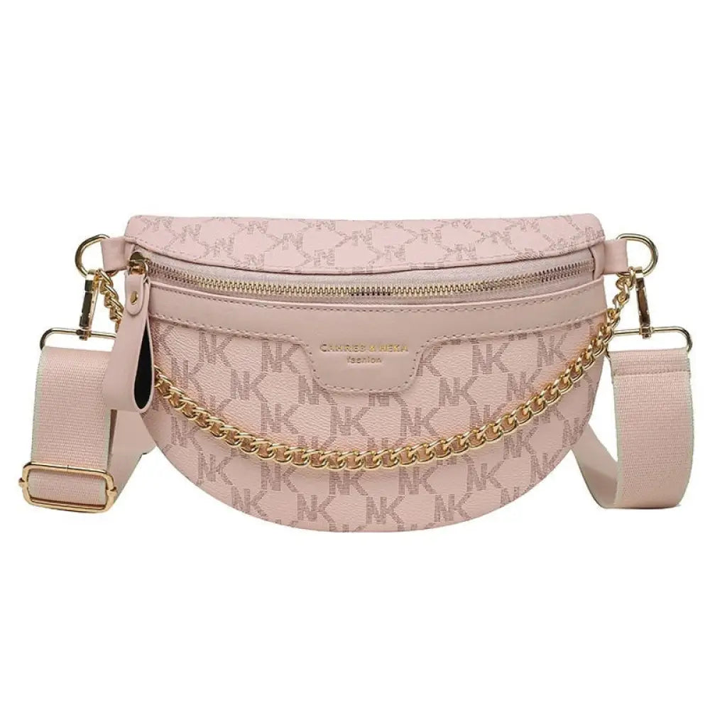 Sac banane chic rose damier - Rose - Banane - Banane Chic ™