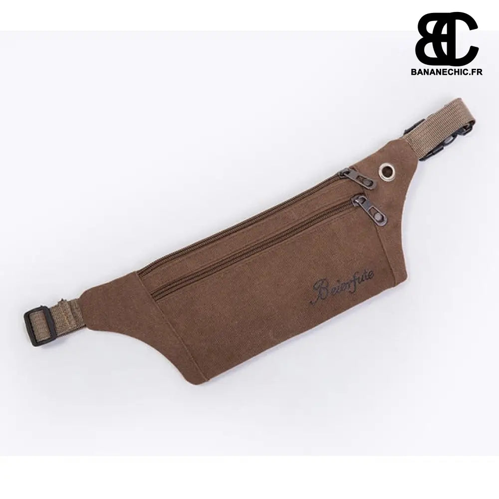 Sac banane compact - Marron - Banane - Banane Chic ™